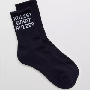 CLEARANCE!! OFFLINE By Aerie Crew Socks